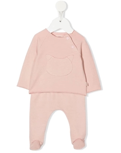 Костюм-двойка с принтом, розовый Teddy & minou