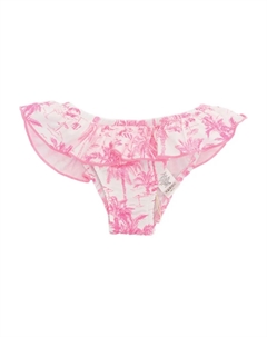 Плавки бикини с оборками, розовый Mc2 saint barth kids