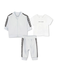 Спортивный костюм с логотипом, синий Marc jacobs kids