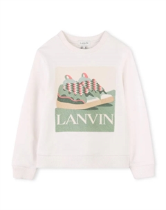 Толстовка с принтом, нейтральный Lanvin enfant