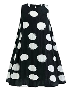 Платье с узором в горох, черный Tulleen