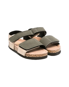 Сандалии с ремешками, зеленый Colors of california kids