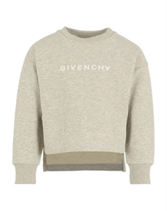 Толстовка с логотипом, серый Givenchy kids