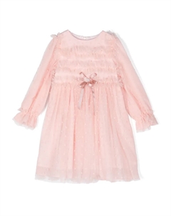 Платье в горох, розовый Patachou