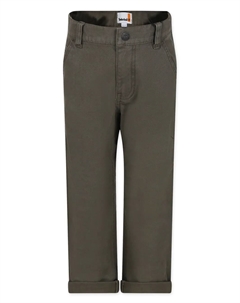 Прямые брюки с подворотами, зеленый Timberland kids