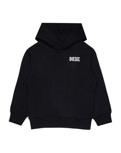 Худи с логотипом, черный Diesel kids
