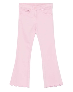 Брюки с фестонами, розовый Stella mccartney kids