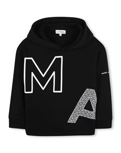 Худи с логотипом, черный Marc jacobs kids