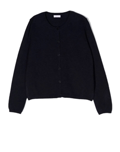 Кашемировый кардиган, синий Il gufo