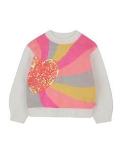 Толстовка с пайетками, белый Billieblush