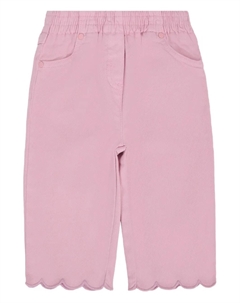 Брюки с фестонами, розовый Stella mccartney kids