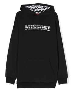 Худи с логотипом, черный Missoni kids