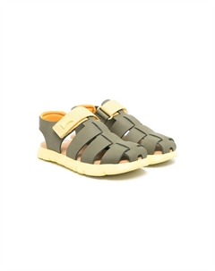 Сандалии Oruga в стиле колор-блок, зеленый Camper kids