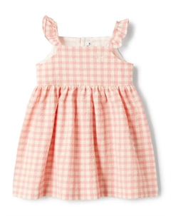 Клетчатое платье, розовый Il gufo