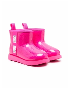 Резиновые сапоги с логотипом Kids, розовый Ugg