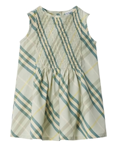 Платье в клетку, зеленый Burberry kids
