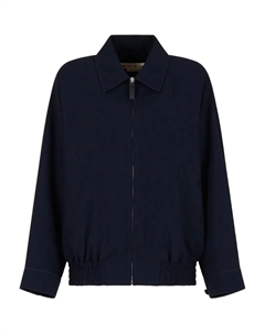 Бомбер на молнии, синий Marni