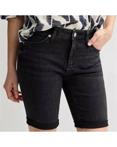 Женские шорты-бермуды с отворотами и манжетами, цвет black wash Sonoma goods for life