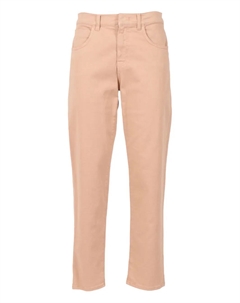 Джинсы с классическими карманами, розовый Lorena antoniazzi