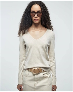 Бейсбольная майка с воротником, песочный Сфера