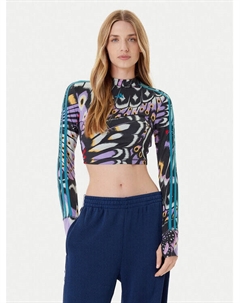 Блузка slim fit Farm Rio JL8649, мультиколор Adidas