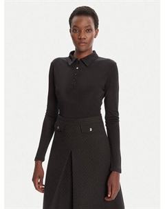 Блузка regular fit Darosevil 50543100, чёрный Hugo