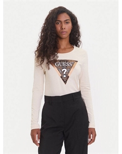 Блузка regular fit W5BI75 J1314, бежевый Guess