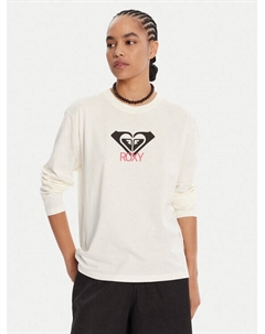 Блузка regular fit Hangloose Art Ls ERJZT06035, экрю Roxy