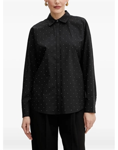 Декорированная рубашка, черный Guess usa