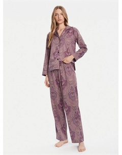 Пижама regular fit ILN92449, фиолетовый Lauren ralph lauren