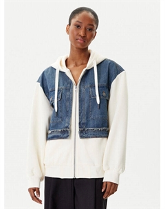 Свитшот loose fit Trucker 25WWSK06, экрю Desigual