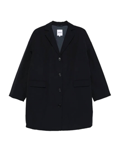 Пальто с заостренными лацканами, синий Aspesi