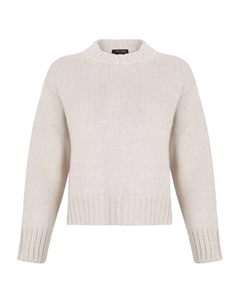 Свитер с круглым вырезом, нейтральный Gran sasso