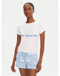 Пижама regular fit Sleepover Club JCLPJ225501, голубой Juicy couture