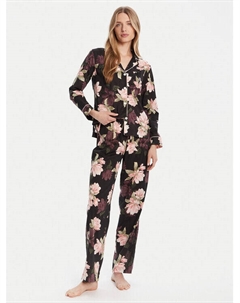 Пижама regular fit ILN92438, чёрный Lauren ralph lauren