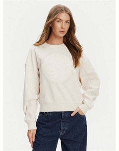 Свитшот regular fit W5YQ07 KB681, экрю Guess