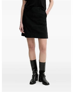 Мини-юбка с карманом на пуговицах, черный Marc o'polo