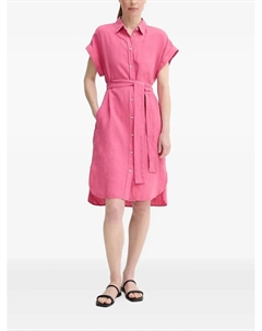 Платье-рубашка с поясом, розовый Marc o'polo