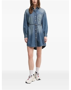 Мини-платье из джинсовой рубашки, синий Joop