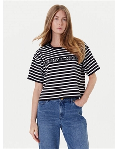 Футболка relaxed fit MT551R9HM7, чёрный Michael michael kors