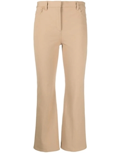 Укороченные брюки средней посадки, коричневый Theory