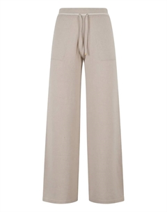 Прямые брюки на завязках, нейтральный Eleventy