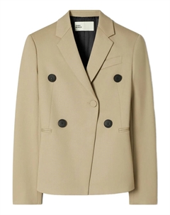 Двубортный пиджак, серый Tory burch