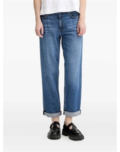 Джинсы с пятью карманами и манжетами, синий Rag & bone