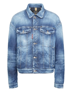 Джинсовая куртка, синий Dsquared2