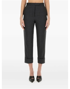 Брюки с манжетами, серый Thom browne