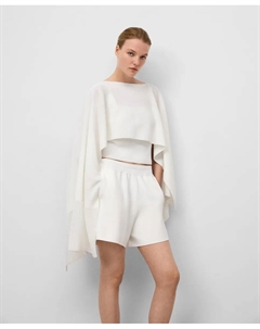 Асимметричная женская кофта в рубчик, пастельно-розовый Adolfo dominguez