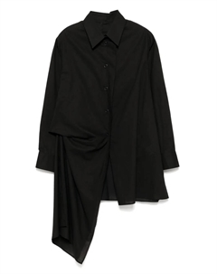 Рубашка асимметричного кроя, черный Yohji yamamoto