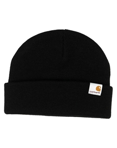 Шапка бини с логотипом, черный Carhartt wip