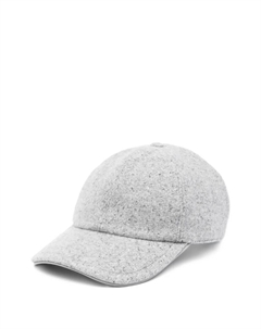 Бейсболка с кожаным ремешком, серый Eleventy